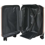 Suitcase Folding Rose gold 43 x 27 x 66 cm ABS Plastic 42006239