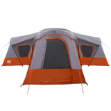 Family Tent Grey and Orange 610 x 610 x 210 cm 42017474