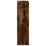 Book Cabinet Smoked Oak 66x31x112 cm Engineered Wood 860305