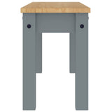 Dining Bench Panama Grey 105x30x45 cm Solid Wood Pine 4005712