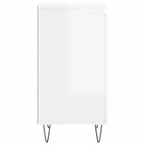 Sideboards 2 pcs High Gloss White 40x35x70 cm Engineered Wood 831057