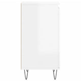 Sideboards 2 pcs High Gloss White 40x35x70 cm Engineered Wood 831057