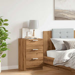 ZNTS Bedside Cabinet Artisan Oak 40x36x65 cm Engineered Wood 856934