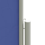 Retractable Side Awning Blue 140x1200 cm 318064
