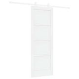 Sliding Door ORKDAL White 73.5 x 198.5 cm Solid Pine Wood 3333411
