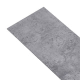 Non Self-adhesive PVC Flooring Planks 5.26 m 2 mm Cement Grey 146566