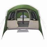 Family Tent with Roof Green and White 576 x 325 x 213 cm 4100682
