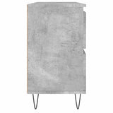 Bathroom Cabinet Concrete Grey 80x33x60 cm Engineered Wood 831656
