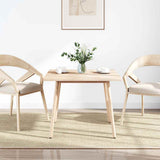 Table Top 80x80x2.5 cm Solid Wood Pine Square 824390