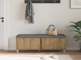 Hall Bench Artisan Oak 100 x 38 x 46 cm 891543