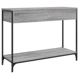 Console Table Grey Sonoma 100x34.5x75 cm Engineered Wood 834173