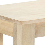ZNTS Console Table 110x35x77 cm Solid Mango Wood 282858