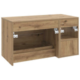 Bathroom Furniture Set 2 pcs Artisan Oak Engineered Wood 3403943