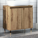 Bathroom Cabinet Artisan Oak 58x33x60 cm Engineered Wood 857215