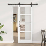 Sliding Door Manual ORKDAL White 73.5 x 198.5 cm Wood and metal 3332436