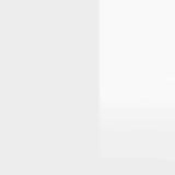 TV Cabinet High Gloss White 100x40x40 cm Engineered Wood 861118