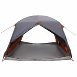 Backpacking Tent Grey and Orange 2-Person 42017411