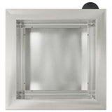 Garden Planter with LED Silver 30 x 30 x 30 cm Stainless Steel 8008064