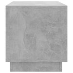 TV Cabinet Concrete Grey 102x41x44 cm Engineered Wood 809489