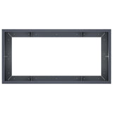 Retaining Wall 6 pcs 200 x 100 x 50 cm Steel Anthracite 3449235