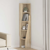Corner Cabinet 27.5x27x140cm Engineered Wood Sonoma Oak 889867