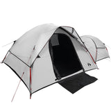 ZNTS Camping Tent 5-Person White Blackout Fabric Waterproof 4009590