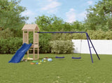 Outdoor Playset Blue, Pine Solid Pine Wood, Polypropylene Large 3155822