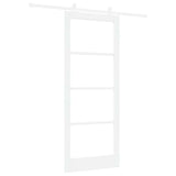 Sliding Door Manual ORKDAL White 86 x 211 cm Wood and metal 3332062
