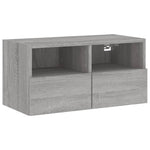 5 Piece TV Wall Units Grey Sonoma Engineered Wood 3216544