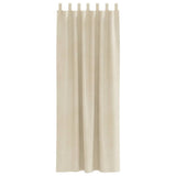 Blackout Curtains 2 pcs Cream 140 x 260 cm Velvet 4107192