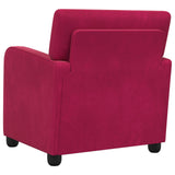 Armchair Wine Red Velvet 42043417