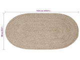 Area Rugs White 100 x 152 cm Jute 42010650
