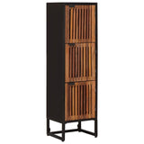 Highboard 35 x 30 x 120 cm Solid Mango Wood and Engineered Wood 42020091