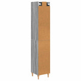 Cabinet Set 2 pcs 33 x 34.5 x 90 cm Engineered Wood 3416472