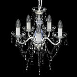 Chandelier 5 Bulbs Transparent 240309