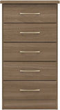 ZNTS Nevada 5 Drawer Narrow Chest 100-102-122