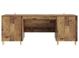 Desk Old Wood Engineered Wood 142.5 x 50 x 75 cm 3414619