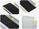 Ramp for Wheelchair 270 kg 2 pcs Black 183 x 19 x 5.6 cm 42021092