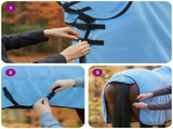Horse Blanket Full Aqua 145 cm Polyester 42013264