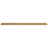 Wall Shelf 2 pcs Brown 115 x 9 x 3 cm Engineered Wood 42020015
