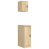 Garage Cabinets 2 pcs Sonoma Oak Engineered Wood 3328289