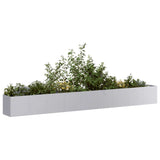 ZNTS Planter 360x40x40 cm Galvanised Steel 860701