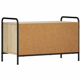TV Cabinet 80 x 39.5 x 50 cm Sonoma Oak Engineered Wood 8013753