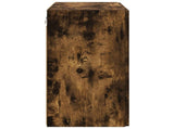 TV Wall Cabinet 59.5 x 31 x 60 cm Smoked Oak Engineered Wood 892354