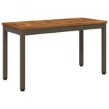 Garden Bench 80.5 x 35 x 45 cm Solid Acacia Wood Rectangular 901294