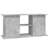 Aquarium Stand Concrete Grey 121x41x58 cm Engineered Wood 833619