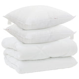 Winter Duvet with Pillow 3 pcs White Microfiber 3377816