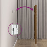 Wall Headboard Honey Brown 81x3x91.5 cm Solid Wood Pine 824696