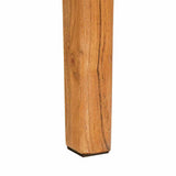 Dining Table Brown 110 x 55 x 76 cm Solid Acacia Wood 42003314