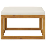 3 Piece Garden Lounge Set with Cushions Solid Wood Acacia 318554